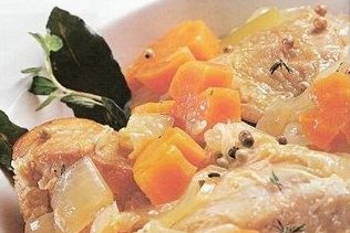 Foto de la receta de pollo al escabeche Receta de pollo al escabeche