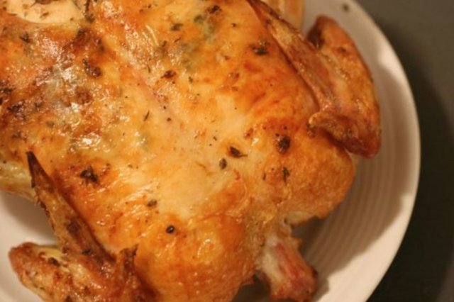 Foto de la receta de pollo al horno Receta de pollo al horno