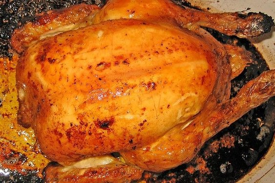 Foto de la receta de pollo asado al limón Receta de pollo asado al limón