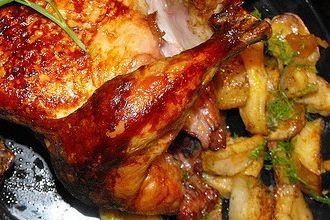 Foto de la receta de pollo campero al horno Receta de pollo campero al horno