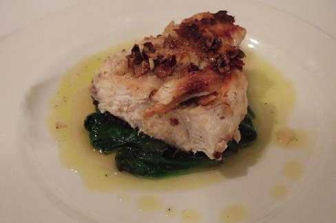 Foto de la receta de pollo con almendras Receta de pollo con almendras