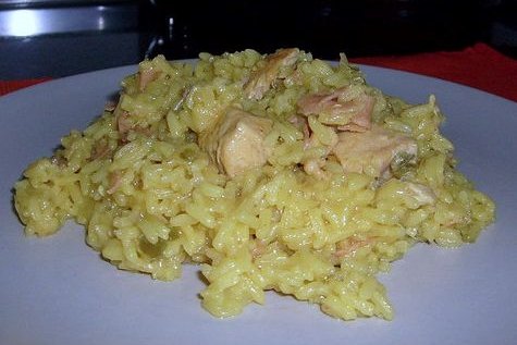 Foto de la receta de pollo con arroz Receta de pollo con arroz