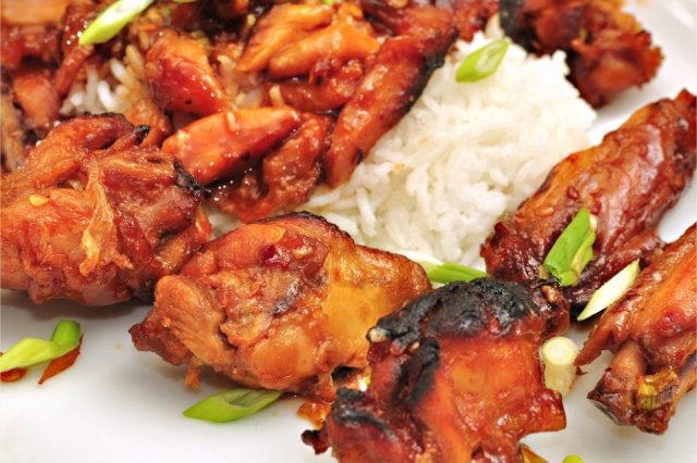 Foto de la receta de pollo con miel Receta de pollo con miel