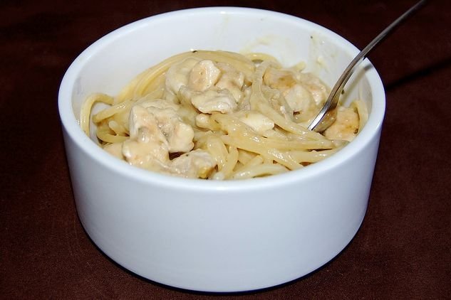 Foto de la receta de pollo en crema Receta de pollo en crema