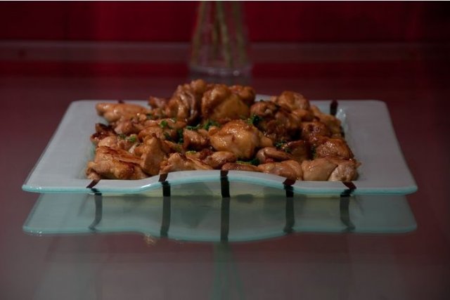 Foto de la receta de pollo en salsa teriyaki Receta de pollo en salsa teriyaki