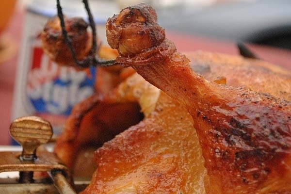 Foto de la receta de pollo horneado a la naranja Receta de pollo horneado a la naranja