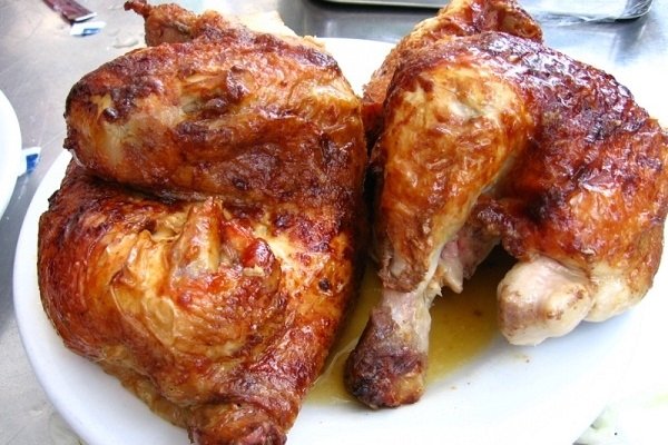 Foto de la receta de pollos asados Receta de pollos asados