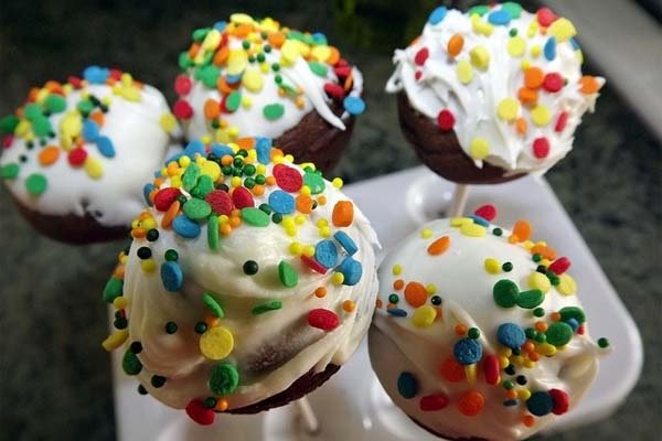 Foto de la receta de pop cakes Receta de pop cakes