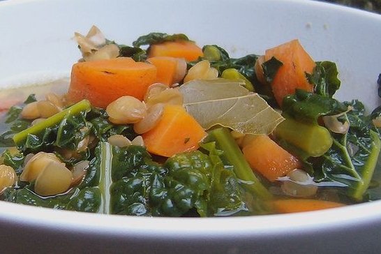 Foto de la receta de potaje de lentejas Receta de potaje de lentejas