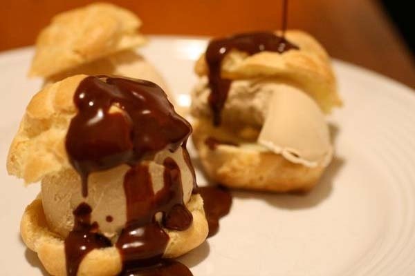 Foto de la receta de profiteroles Receta de profiteroles