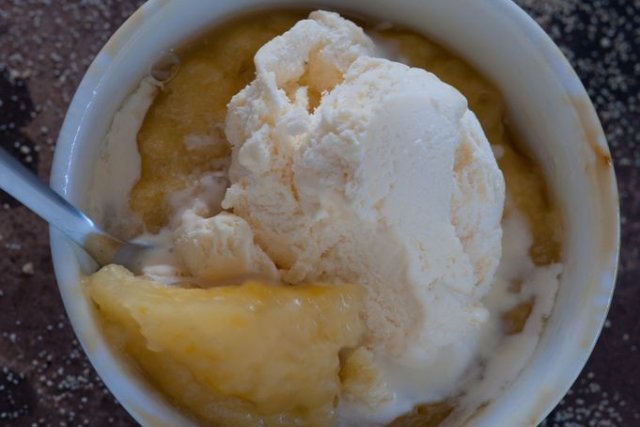 Foto de la receta de pudín de limón Receta de pudín de limón