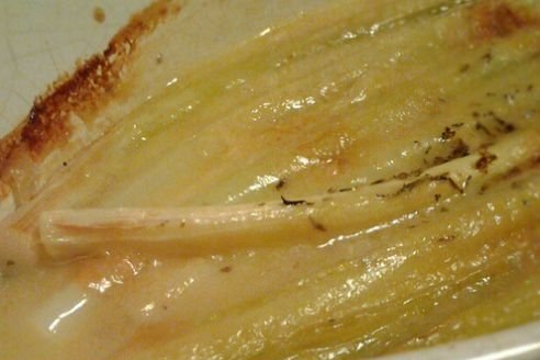Foto de la receta de puerros gratinados Receta de puerros gratinados
