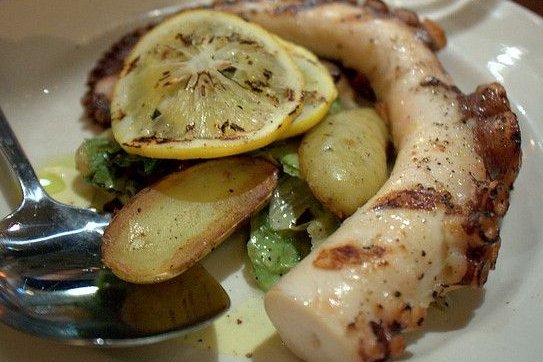 Foto de la receta de pulpo asado Receta de pulpo asado