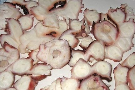 Foto de la receta de pulpo cocido al horno Receta de pulpo cocido al horno
