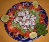 Foto de la receta de pulpo en ensalada Receta de pulpo en ensalada