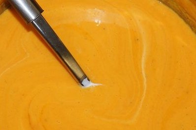Foto de la receta de puré de calabaza con queso Receta de puré de calabaza con queso
