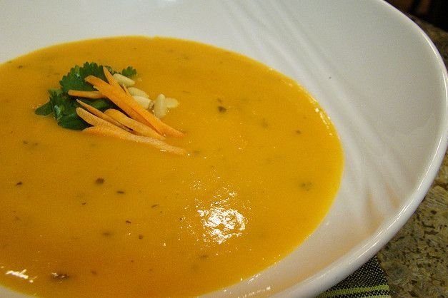 Foto de la receta de puré de zanahorias Receta de puré de zanahorias