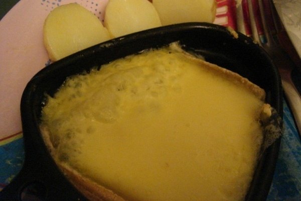 Foto de la receta de queso raclette Receta de queso raclette