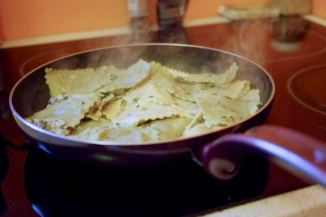 Foto de la receta de raviolis de queso Receta de raviolis de queso