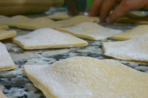 Foto de la receta de raviolis rellenos Receta de raviolis rellenos