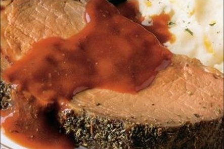 Foto de la receta de rosbif con mostaza Receta de rosbif con mostaza