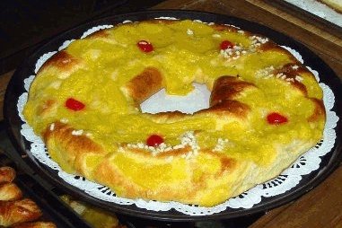 Foto de la receta de rosca de pascua Receta de rosca de pascua