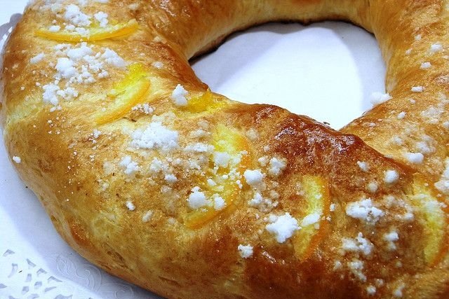Foto de la receta de roscón de reyes en thermomix Receta de roscón de reyes en thermomix