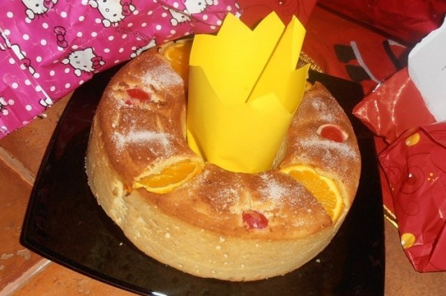 Foto de la receta de roscón de reyes fácil Receta de roscón de reyes fácil