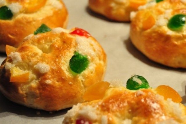 Foto de la receta de roscón de reyes Receta de roscón de reyes