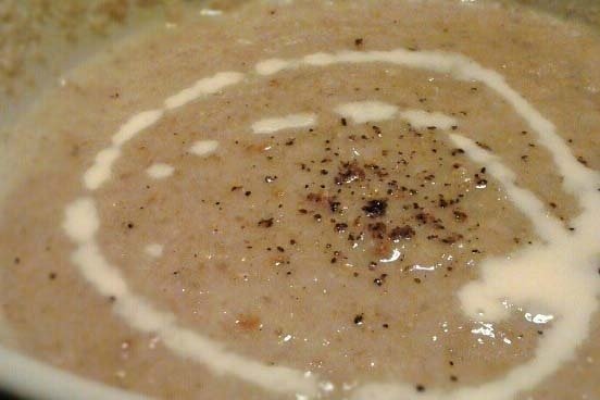 Foto de la receta de salsa blanca de champiñones Receta de salsa blanca de champiñones