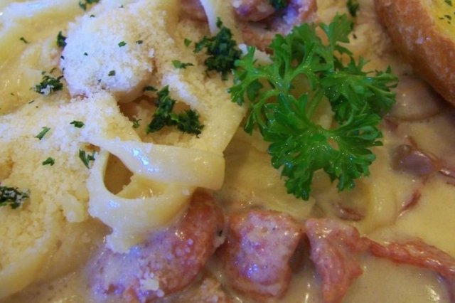 Foto de la receta de salsa carbonara a mi manera Receta de salsa carbonara a mi manera