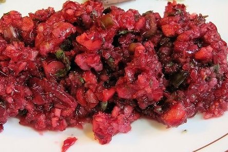 Foto de la receta de salsa de arándanos Receta de salsa de arándanos