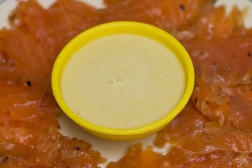 Foto de la receta de salsa de miel y mostaza Receta de salsa de miel y mostaza
