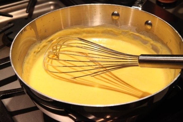Foto de la receta de salsa de queso y leche Receta de salsa de queso y leche