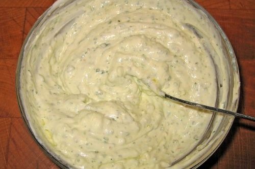 Foto de la receta de salsa para lubina Receta de salsa para lubina