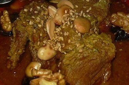Foto de la receta de solomillo con almendras Receta de solomillo con almendras