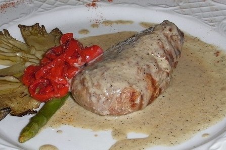 Foto de la receta de solomillo strogonoff Receta de solomillo strogonoff
