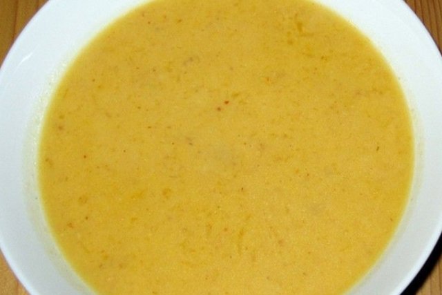 Foto de la receta de sopa de calabaza Receta de sopa de calabaza