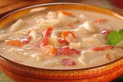 Foto de la receta de sopa de caracol hondureña Receta de sopa de caracol hondureña