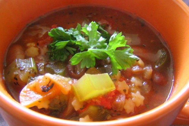 Foto de la receta de sopa de estrellas Receta de sopa de estrellas