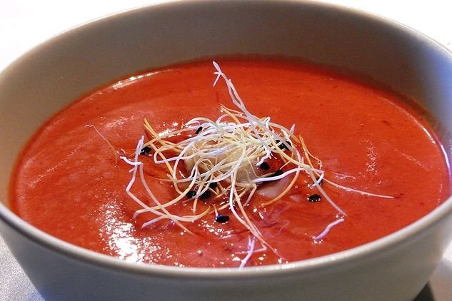 Foto de la receta de sopa de tomate Receta de sopa de tomate