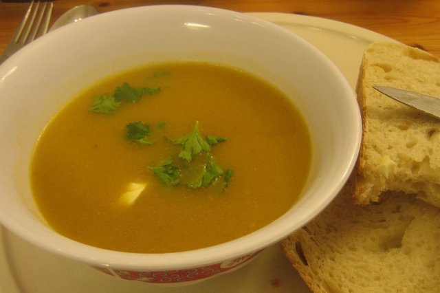 Foto de la receta de sopa de verduras con thermomix Receta de sopa de verduras con thermomix