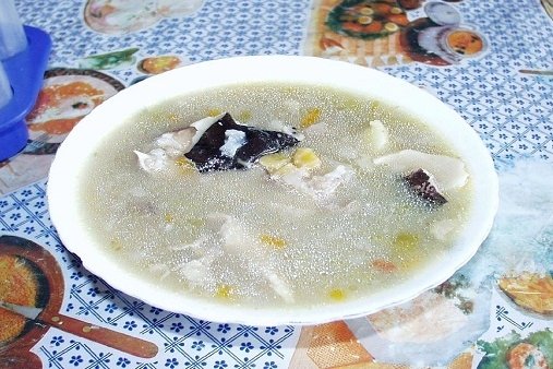 Foto de la receta de sopa de verduras y pescado Receta de sopa de verduras y pescado