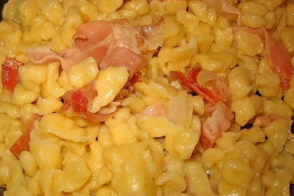 Foto de la receta de spätzle Receta de spätzle