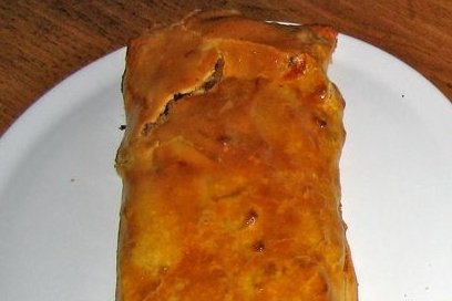 Foto de la receta de strudel de pollo Receta de strudel de pollo