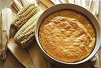 Foto de la receta de souffle de maíz y queso Receta de souffle de maíz y queso
