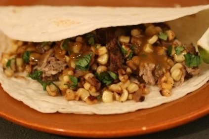 Foto de la receta de tacos de carne y cebolla Receta de tacos de carne y cebolla