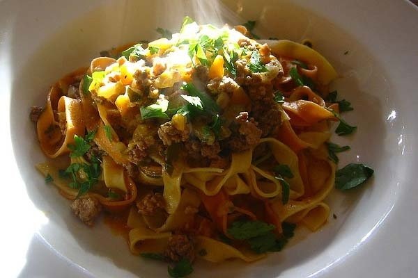 Foto de la receta de tagliatelle Receta de tagliatelle