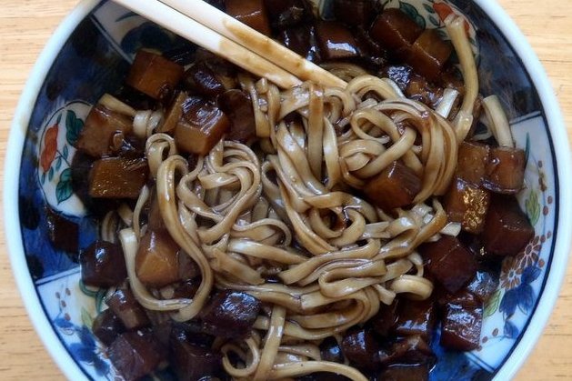 Foto de la receta de tallarines chinos Receta de tallarines chinos