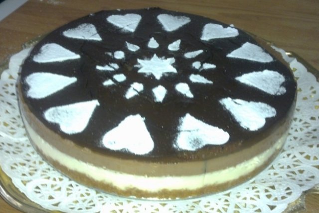 Foto de la receta de tarta 3 chocolates Receta de tarta 3 chocolates